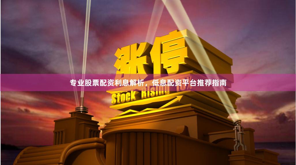 专业股票配资利息解析，低息配资平台推荐指南